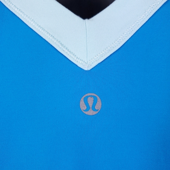 Lululemon Blue Cross Back Tank Top - Picture 5 of 6